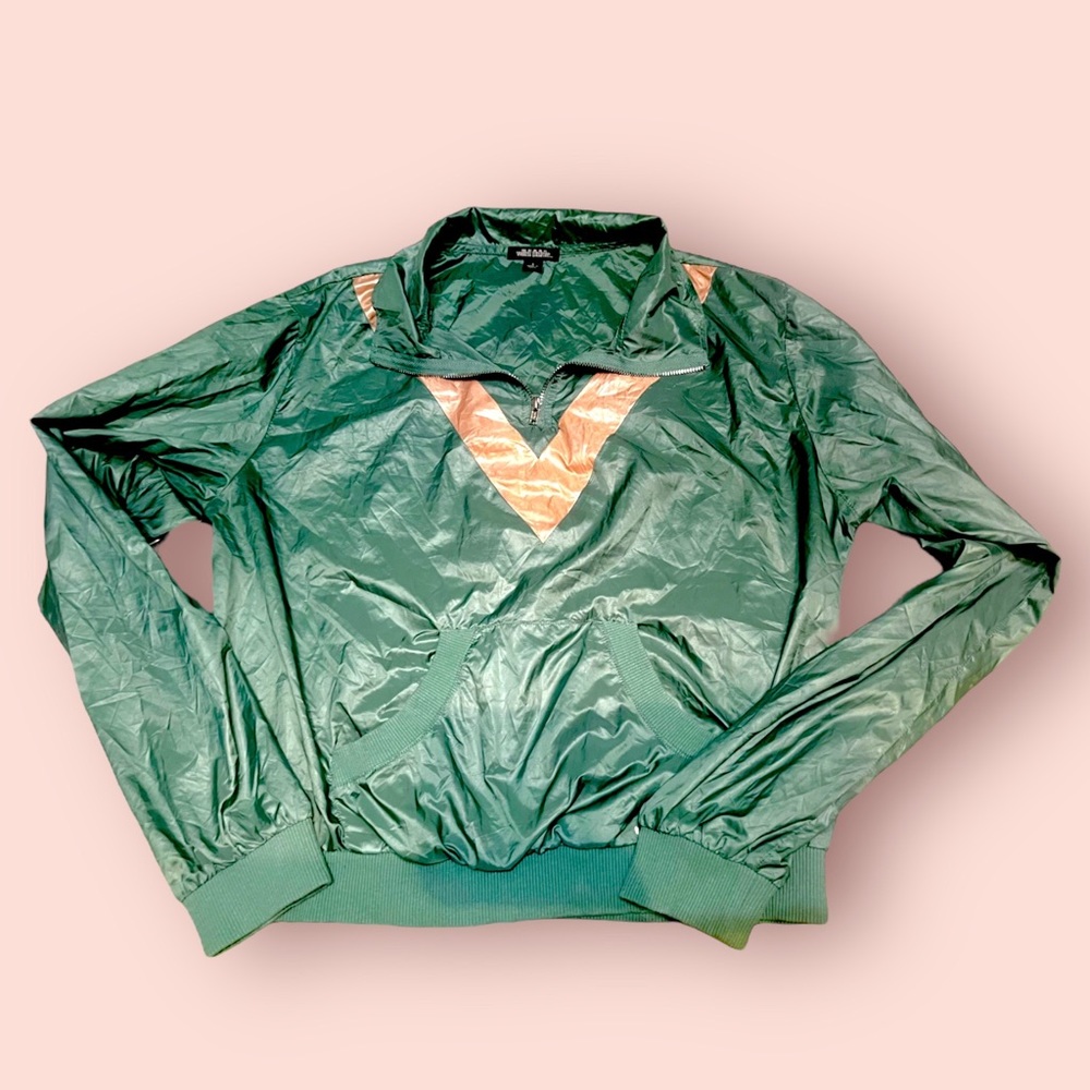 Retro Silky Crop Top/ Longsleeve